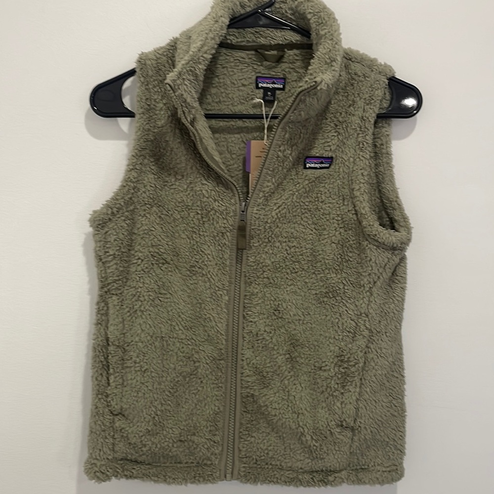 New PATAGONIA  girls Los Gatos Vest XL-14 garden green